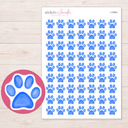 I-10940 planner sticker sheet with enlarged sticker detail