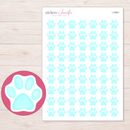 I-10941 planner sticker sheet with enlarged sticker detail