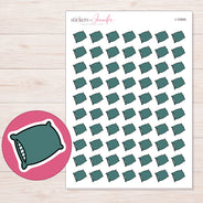 I-10946 planner sticker sheet with enlarged sticker detail