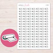 I-10959 planner sticker sheet with enlarged sticker detail