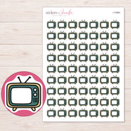 I-10964 planner sticker sheet with enlarged sticker detail