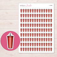 I-10996 planner sticker sheet with enlarged sticker detail