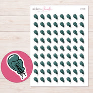 I-11029 planner sticker sheet with enlarged sticker detail