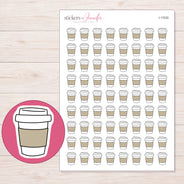 I-11032 planner sticker sheet with enlarged sticker detail