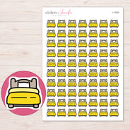 I-11053 planner sticker sheet with enlarged sticker detail