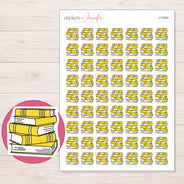 I-11054 planner sticker sheet with enlarged sticker detail