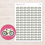 I-11064 planner sticker sheet with enlarged sticker detail