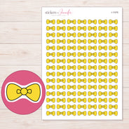 I-11076 planner sticker sheet with enlarged sticker detail