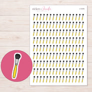 I-11078 planner sticker sheet with enlarged sticker detail