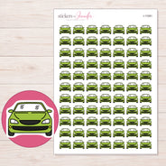 I-11081 planner sticker sheet with enlarged sticker detail