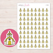I-11082 planner sticker sheet with enlarged sticker detail