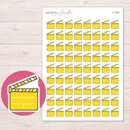 I-11093 planner sticker sheet with enlarged sticker detail