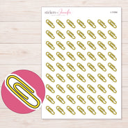 I-11094 planner sticker sheet with enlarged sticker detail