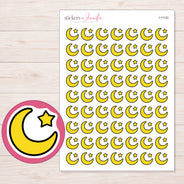 I-11102 planner sticker sheet with enlarged sticker detail