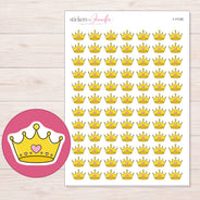 I-11126 planner sticker sheet with enlarged sticker detail