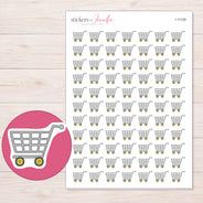 I-11128 planner sticker sheet with enlarged sticker detail