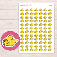 I-11135 planner sticker sheet with enlarged sticker detail