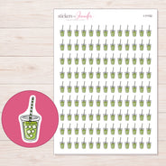 I-11152 planner sticker sheet with enlarged sticker detail