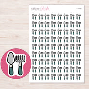 I-11157 planner sticker sheet with enlarged sticker detail