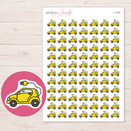 I-11162 planner sticker sheet with enlarged sticker detail