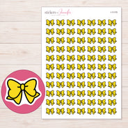 I-11179 planner sticker sheet with enlarged sticker detail
