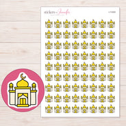 I-11203 planner sticker sheet with enlarged sticker detail