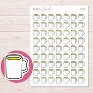 I-11204 planner sticker sheet with enlarged sticker detail