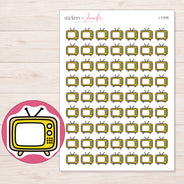 I-11238 planner sticker sheet with enlarged sticker detail