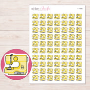 I-11250 planner sticker sheet with enlarged sticker detail