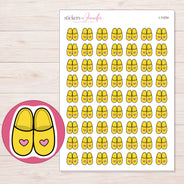 I-11254 planner sticker sheet with enlarged sticker detail