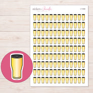 I-11269 planner sticker sheet with enlarged sticker detail