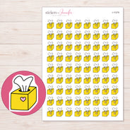 I-11279 planner sticker sheet with enlarged sticker detail