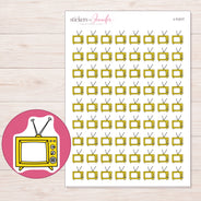 I-11317 planner sticker sheet with enlarged sticker detail