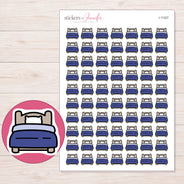 I-11327 planner sticker sheet with enlarged sticker detail