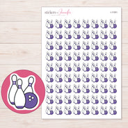 I-11351 planner sticker sheet with enlarged sticker detail