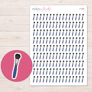 I-11352 planner sticker sheet with enlarged sticker detail