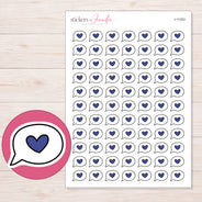 I-11353 planner sticker sheet with enlarged sticker detail