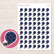 I-11359 planner sticker sheet with enlarged sticker detail