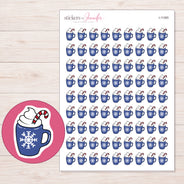 I-11365 planner sticker sheet with enlarged sticker detail
