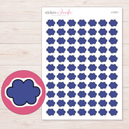 I-11371 planner sticker sheet with enlarged sticker detail