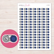 I-11374 planner sticker sheet with enlarged sticker detail