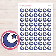 I-11376 planner sticker sheet with enlarged sticker detail
