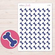 I-11392 planner sticker sheet with enlarged sticker detail