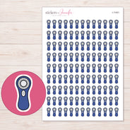 I-11401 planner sticker sheet with enlarged sticker detail