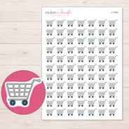 I-11402 planner sticker sheet with enlarged sticker detail