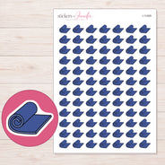 I-11409 planner sticker sheet with enlarged sticker detail