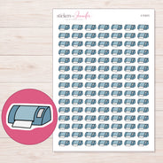 I-11411 planner sticker sheet with enlarged sticker detail