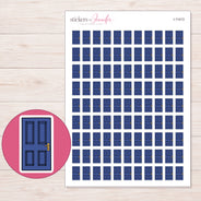 I-11413 planner sticker sheet with enlarged sticker detail