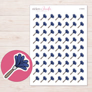 I-11414 planner sticker sheet with enlarged sticker detail