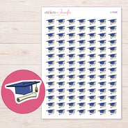 I-11435 planner sticker sheet with enlarged sticker detail